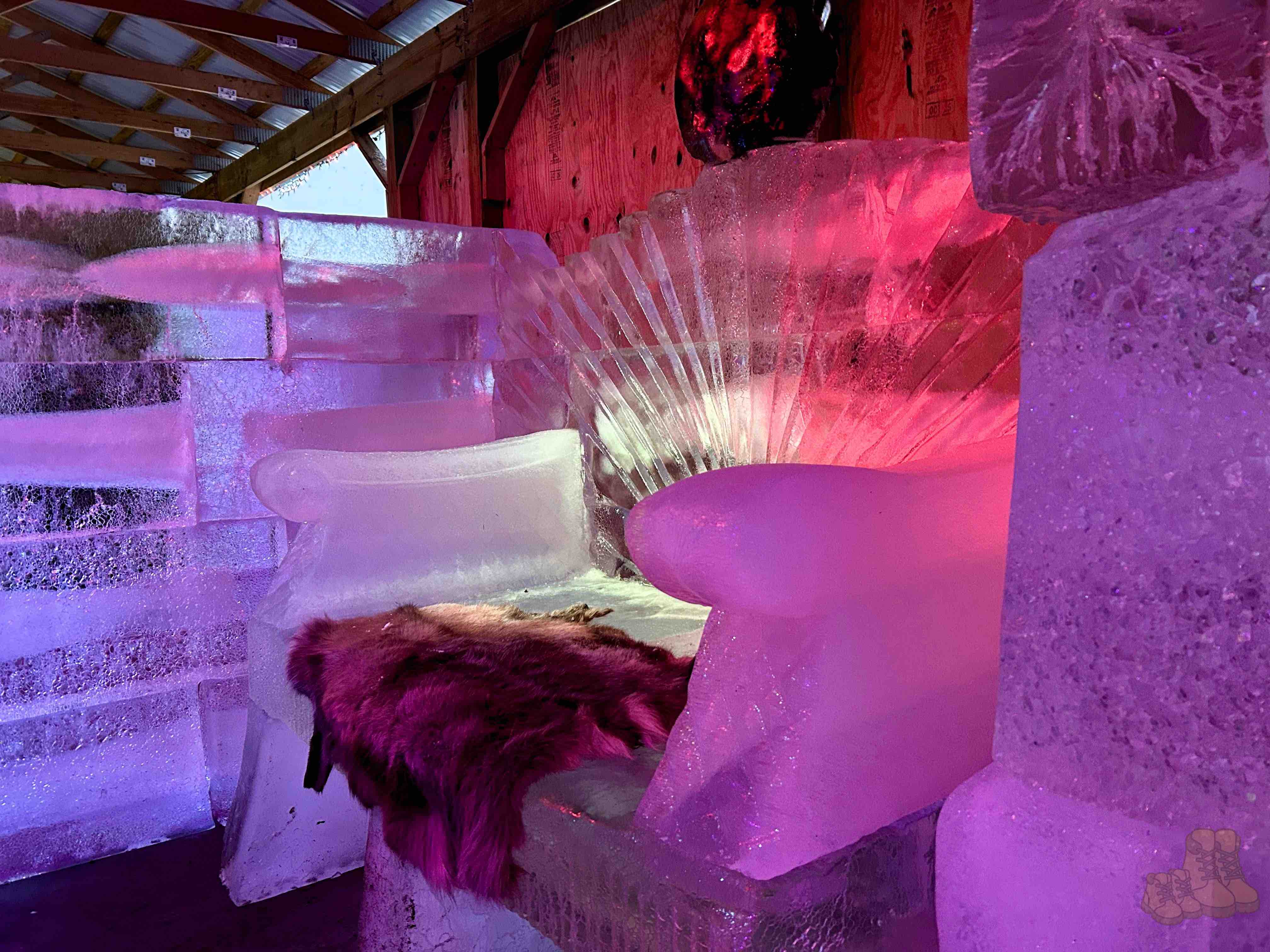 Central NY Ice Maze