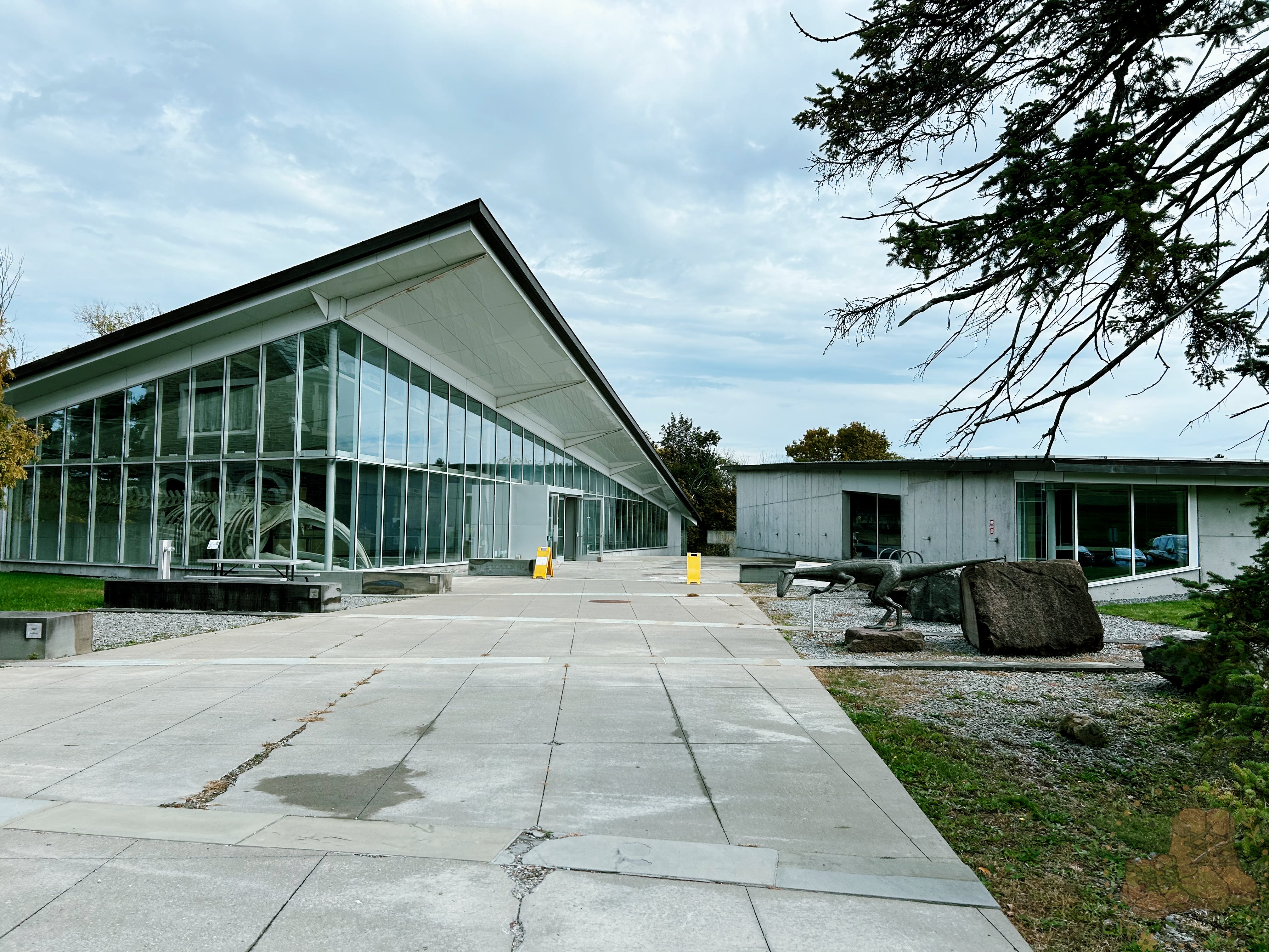 An outside view of Museum of the Earth